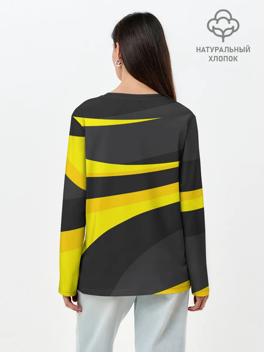 Лонгслив женский. Хлопок / GYM