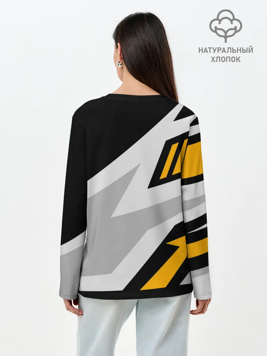 Лонгслив женский. Хлопок / Juventus