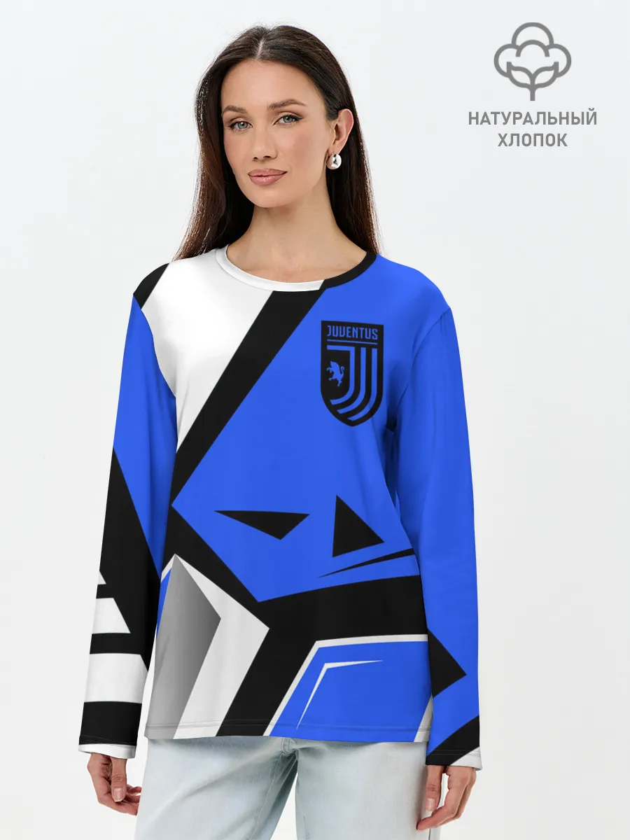 Лонгслив женский. Хлопок / Juventus