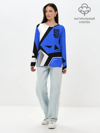 Лонгслив женский. Хлопок / Juventus