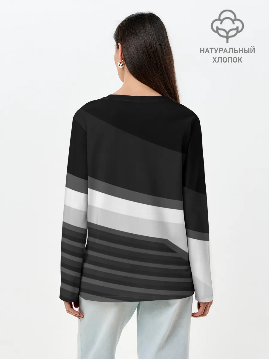 Лонгслив женский. Хлопок / Juventus