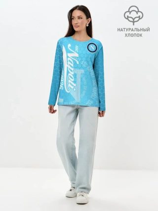 Лонгслив женский. Хлопок / Наполи