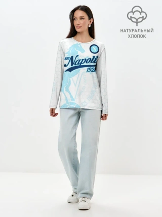 Лонгслив женский. Хлопок / Наполи