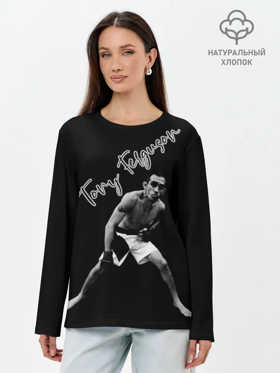 Лонгслив женский. Хлопок / Tony Ferguson
