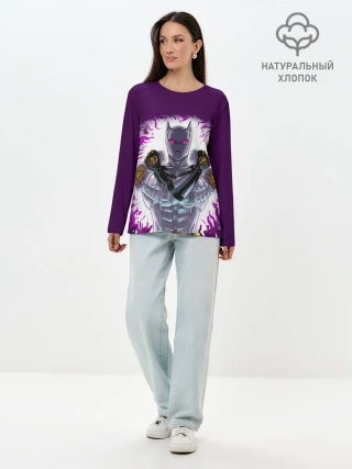Лонгслив женский. Хлопок / JJBA Killer Queen