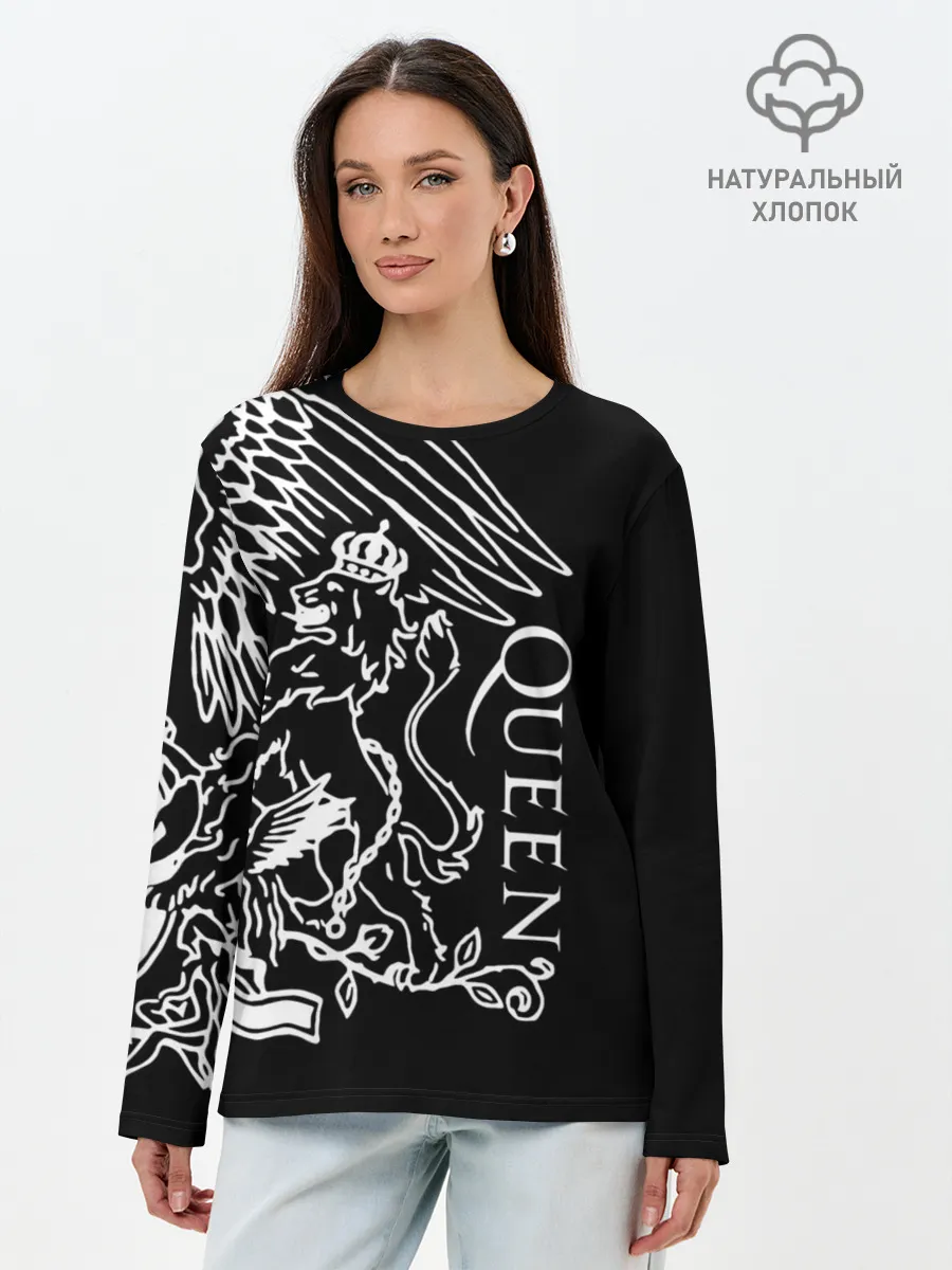Лонгслив женский. Хлопок / Queen
