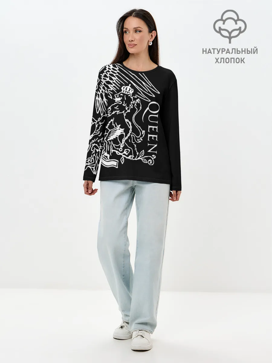Лонгслив женский. Хлопок / Queen