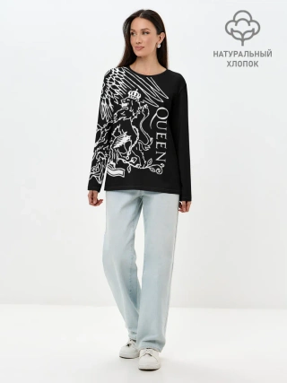 Лонгслив женский. Хлопок / Queen