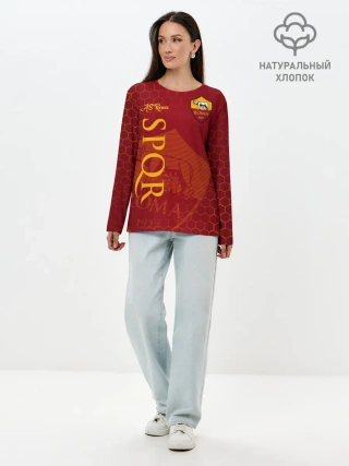 Лонгслив женский. Хлопок / Рома
