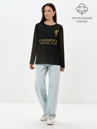 Лонгслив женский. Хлопок / Liverpool.