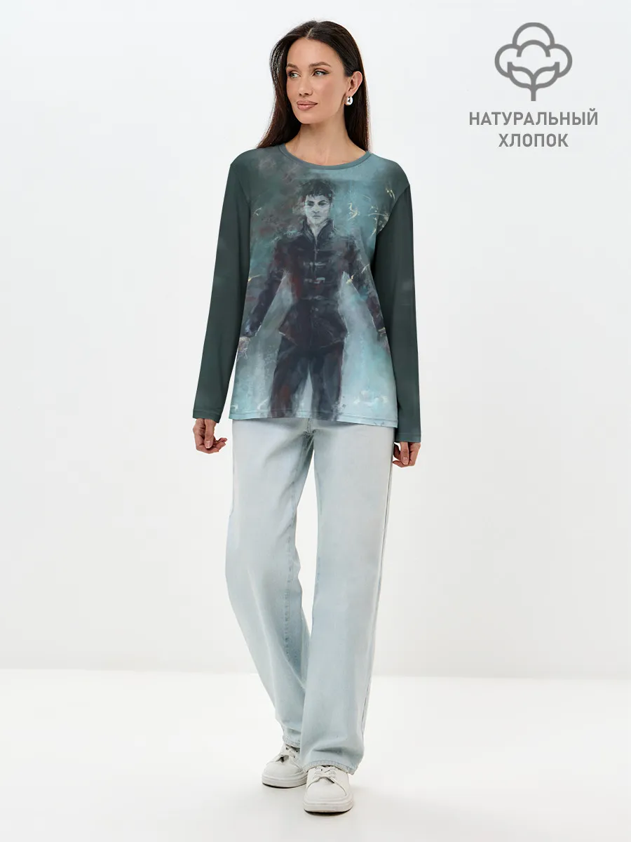 Лонгслив женский. Хлопок / Outsider