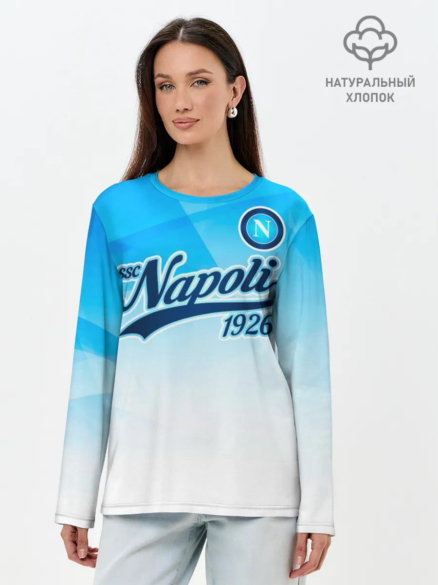 Лонгслив женский. Хлопок / Наполи
