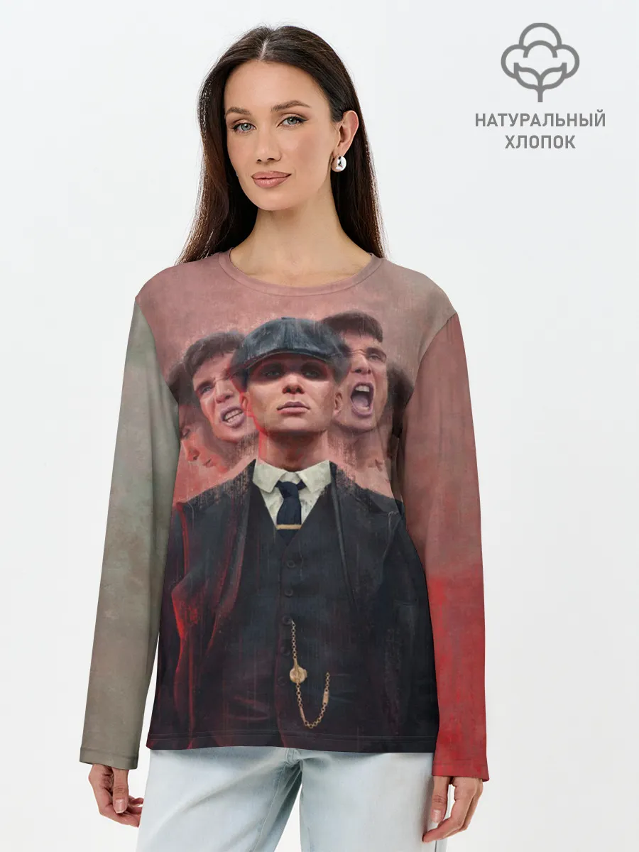 Лонгслив женский. Хлопок / Peaky Blinders