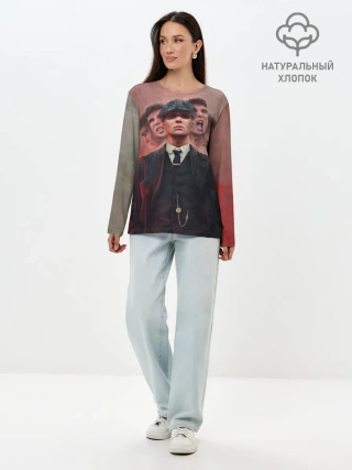 Лонгслив женский. Хлопок / Peaky Blinders