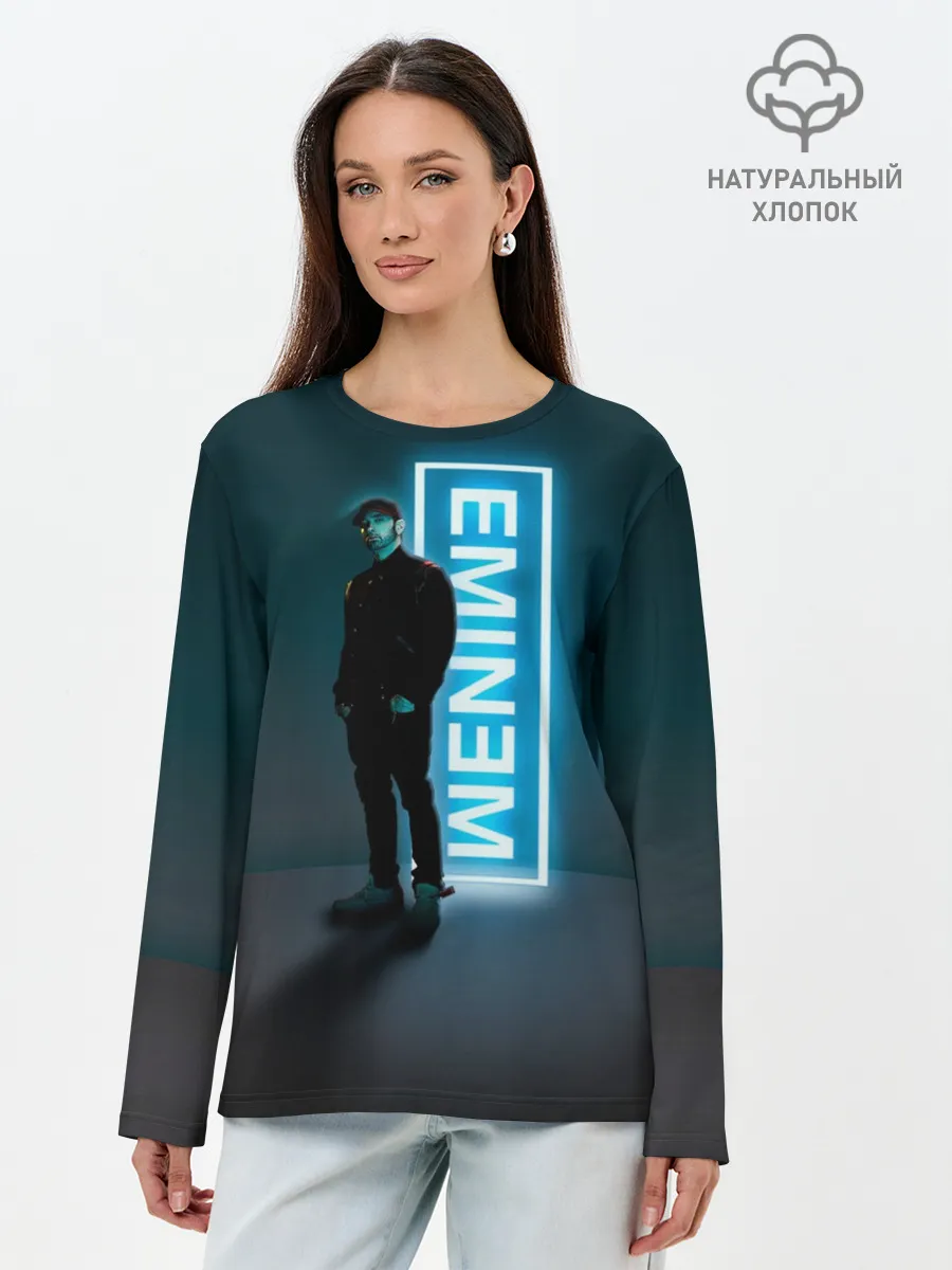 Лонгслив женский. Хлопок / Eminem