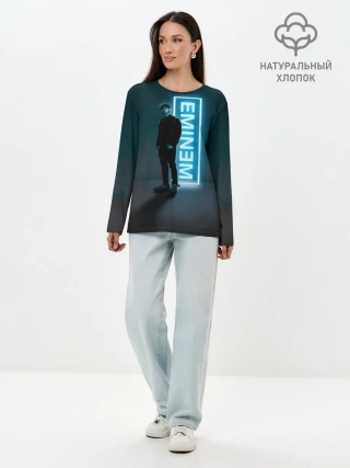 Лонгслив женский. Хлопок / Eminem