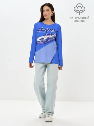Лонгслив женский. Хлопок / Supra