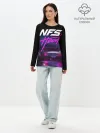 Лонгслив женский. Хлопок / Need For Speed Heat