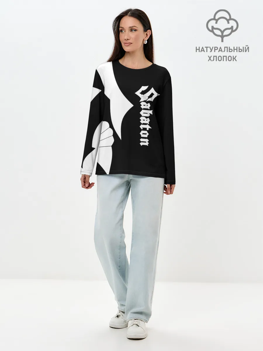 Лонгслив женский. Хлопок / Sabaton