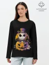 Лонгслив женский. Хлопок / The Nightmare Before Christmas