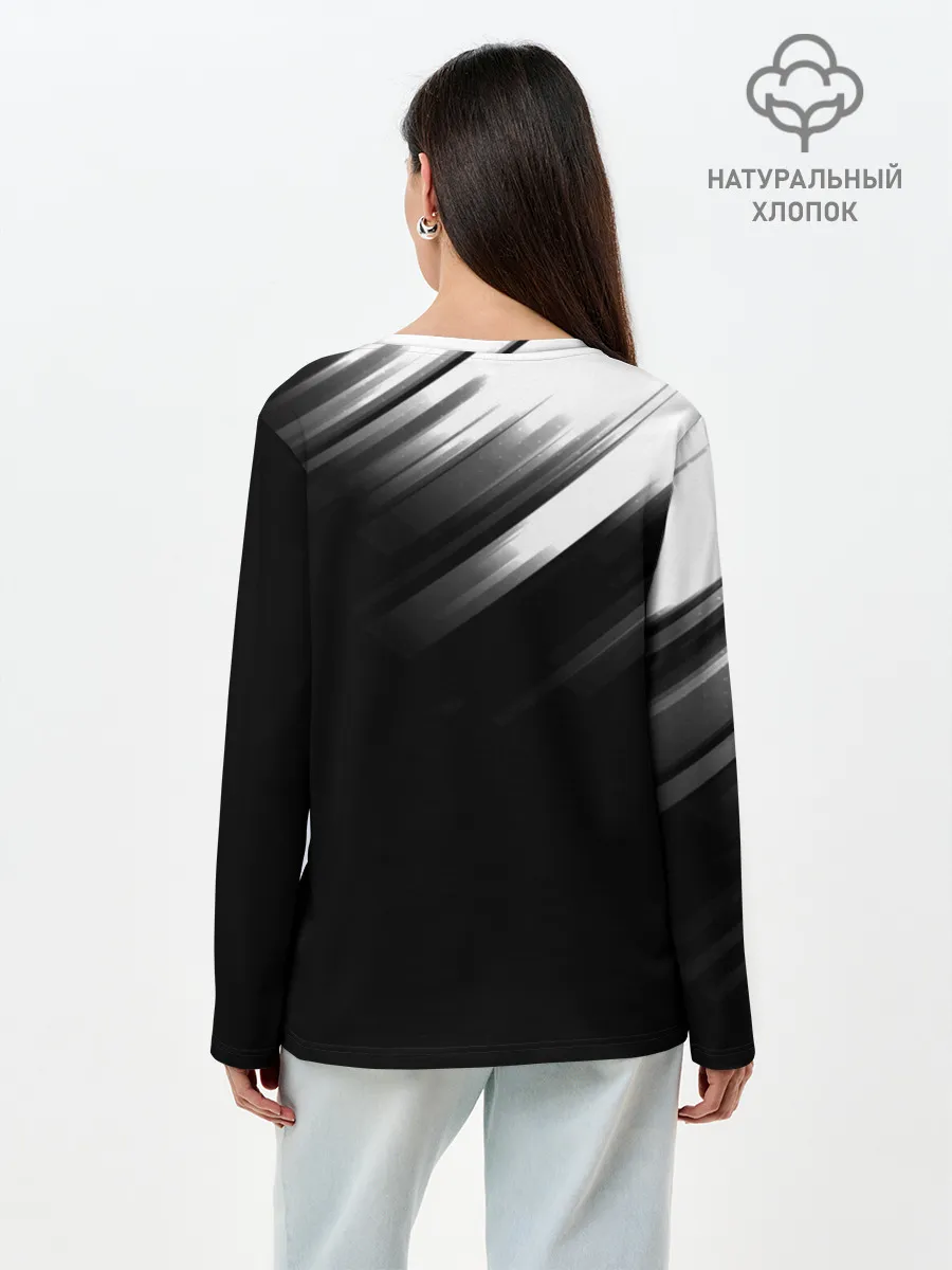 Лонгслив женский. Хлопок / Billie Eilish.