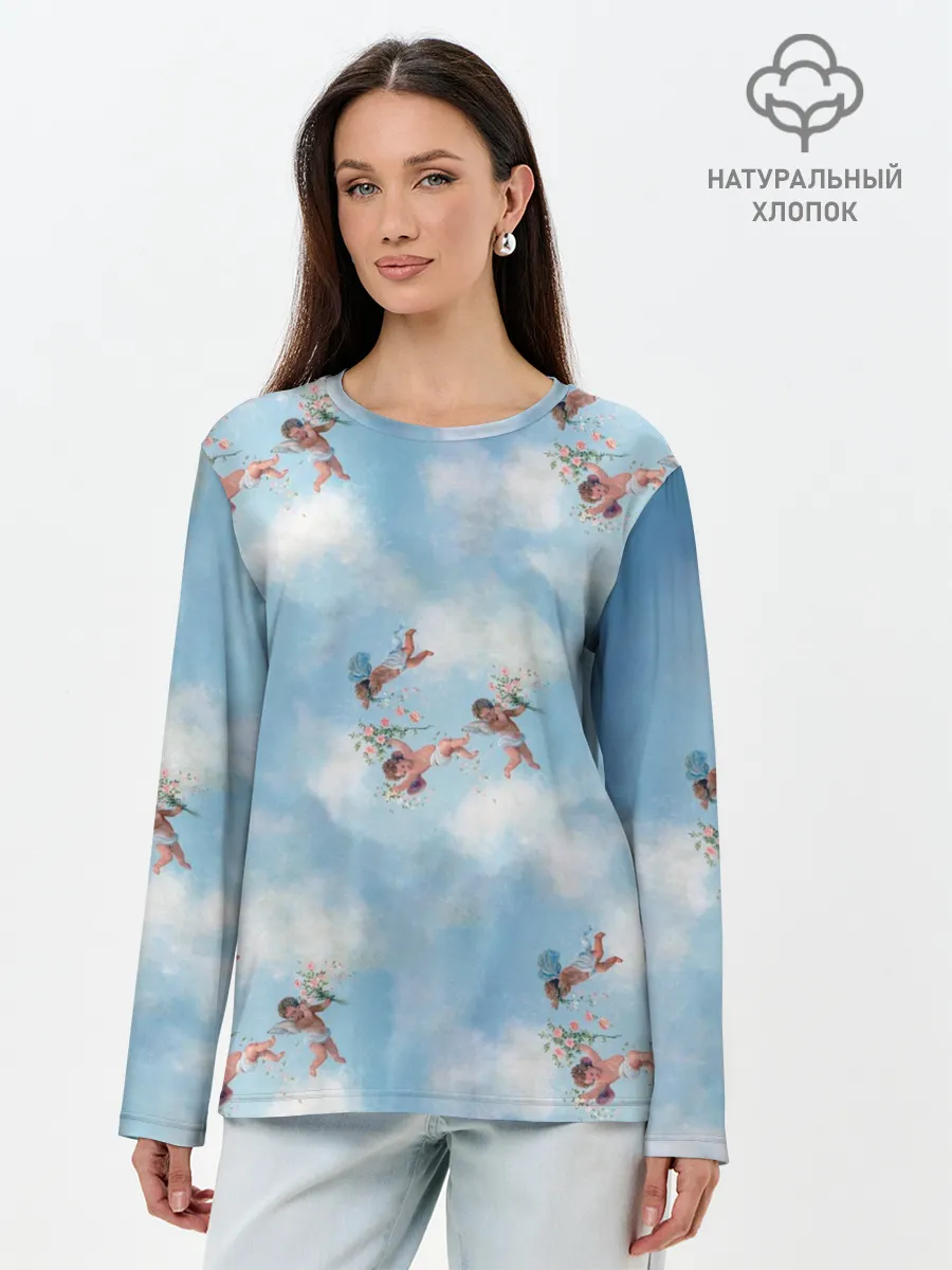 Лонгслив женский. Хлопок / Renaissance Angels