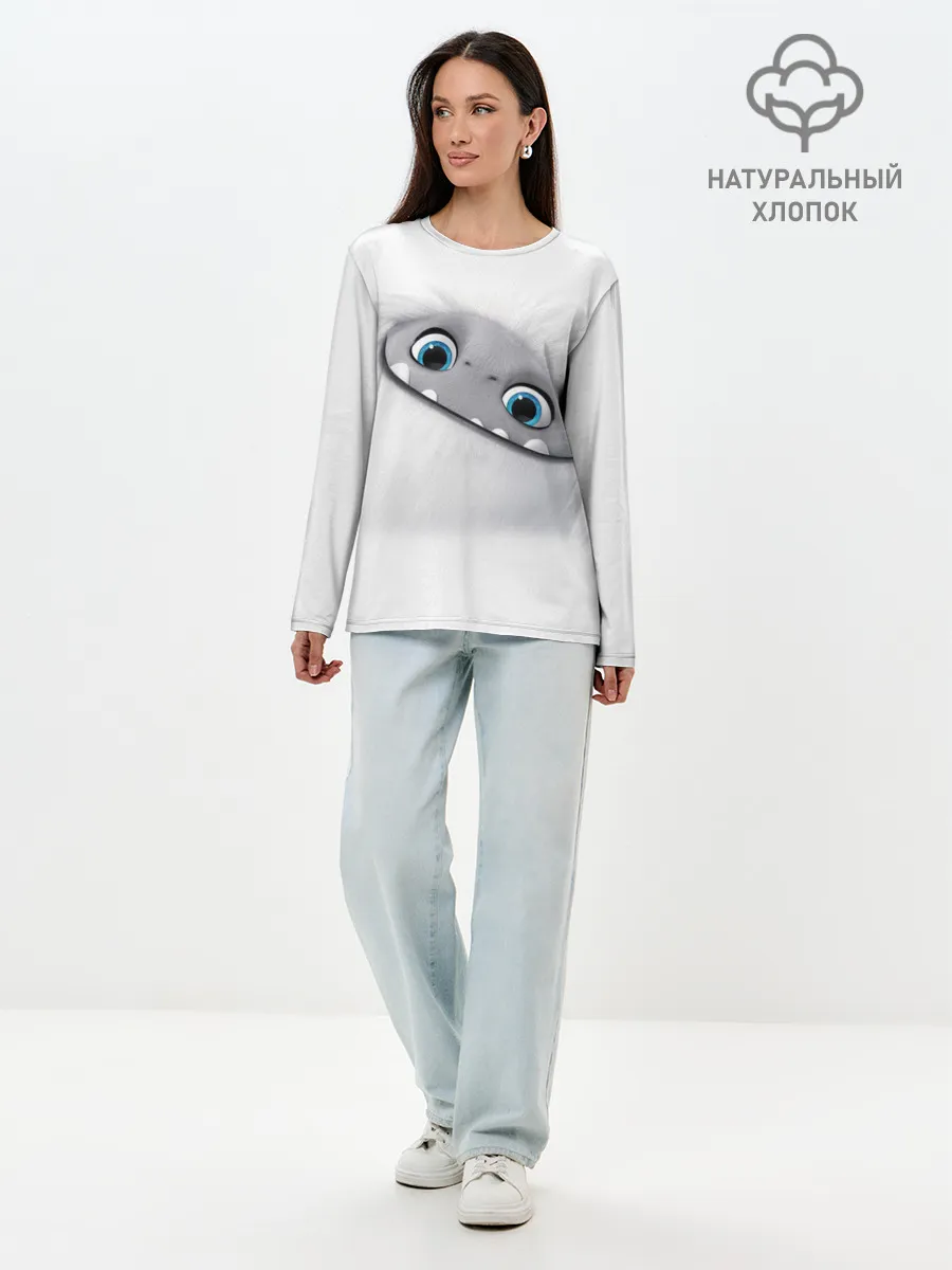 Лонгслив женский. Хлопок / ABOMINABLE