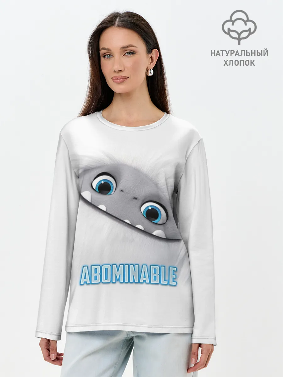 Лонгслив женский. Хлопок / ABOMINABLE