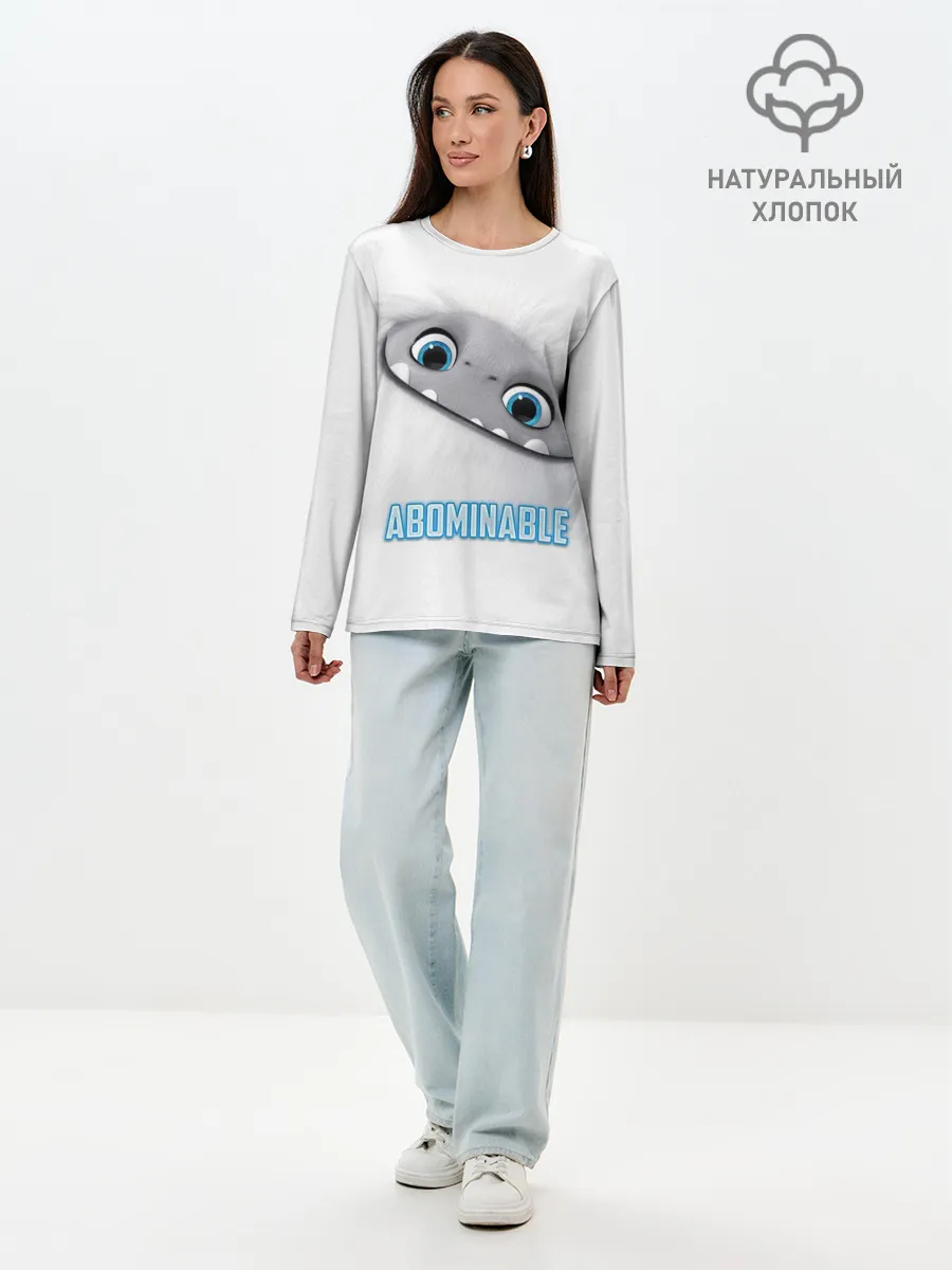 Лонгслив женский. Хлопок / ABOMINABLE