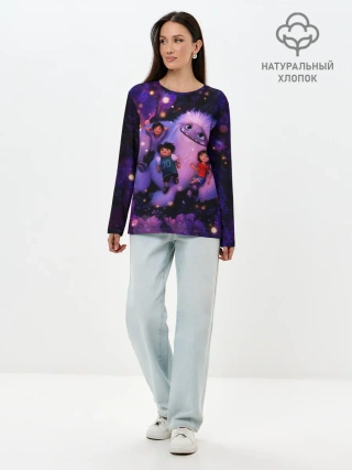 Лонгслив женский. Хлопок / ABOMINABLE