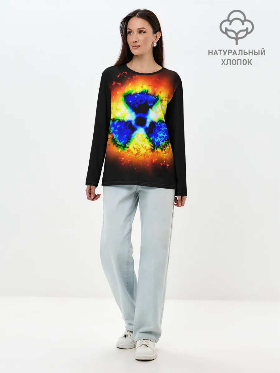 Лонгслив женский. Хлопок / S.T.A.L.K.E.R