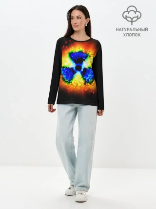 Лонгслив женский. Хлопок / S.T.A.L.K.E.R