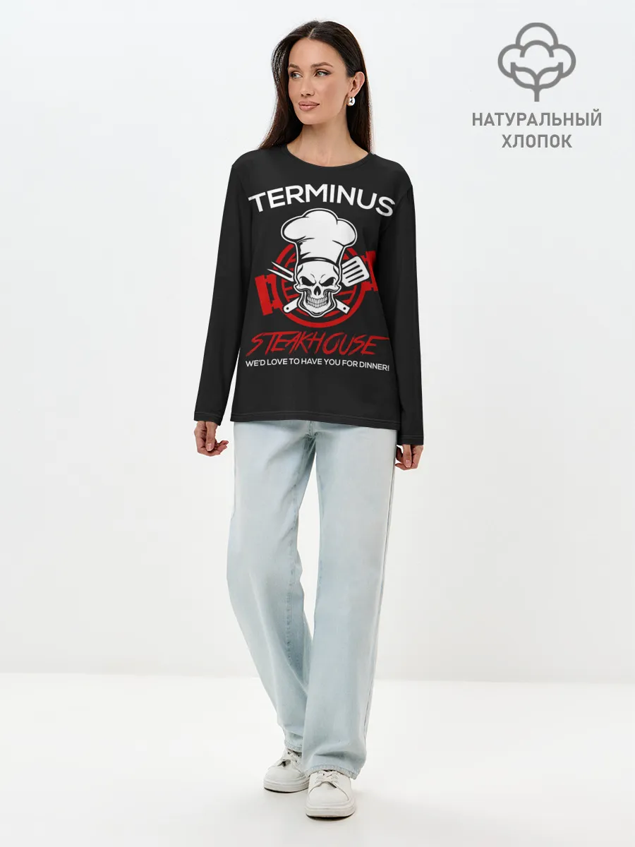 Лонгслив женский. Хлопок / The Walking Dead