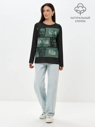 Лонгслив женский. Хлопок / The Walking Dead