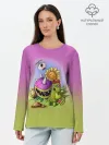 Лонгслив женский. Хлопок / Plants vs. Zombies