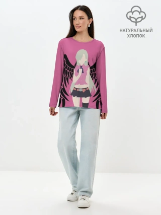 Лонгслив женский. Хлопок / Elizabeth Liones