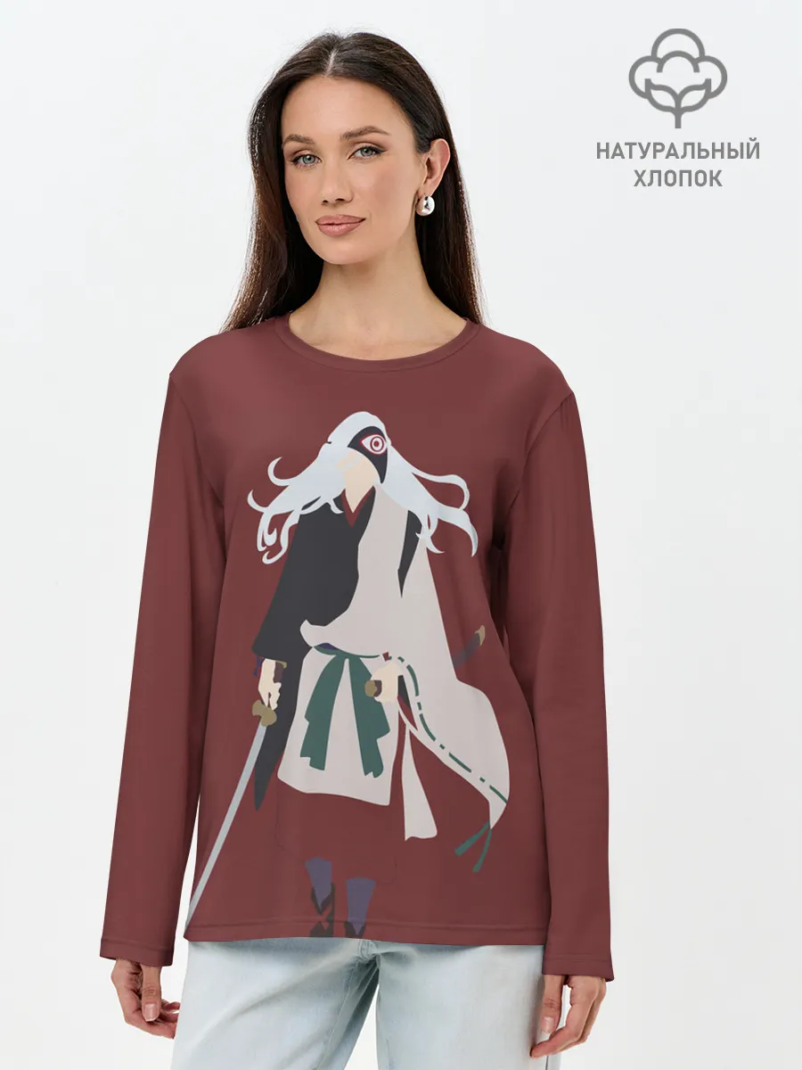 Лонгслив женский. Хлопок / Rabou