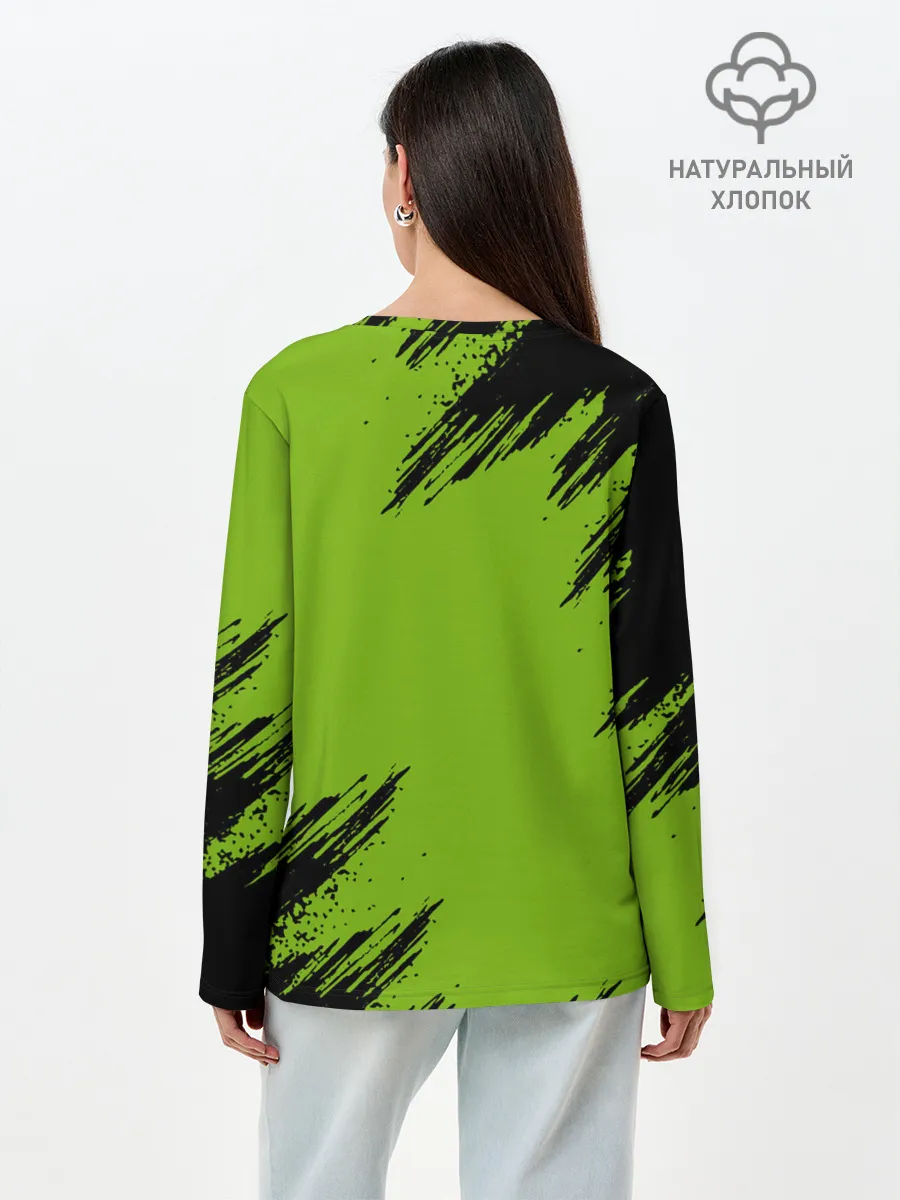 Лонгслив женский. Хлопок / Plants vs. Zombies