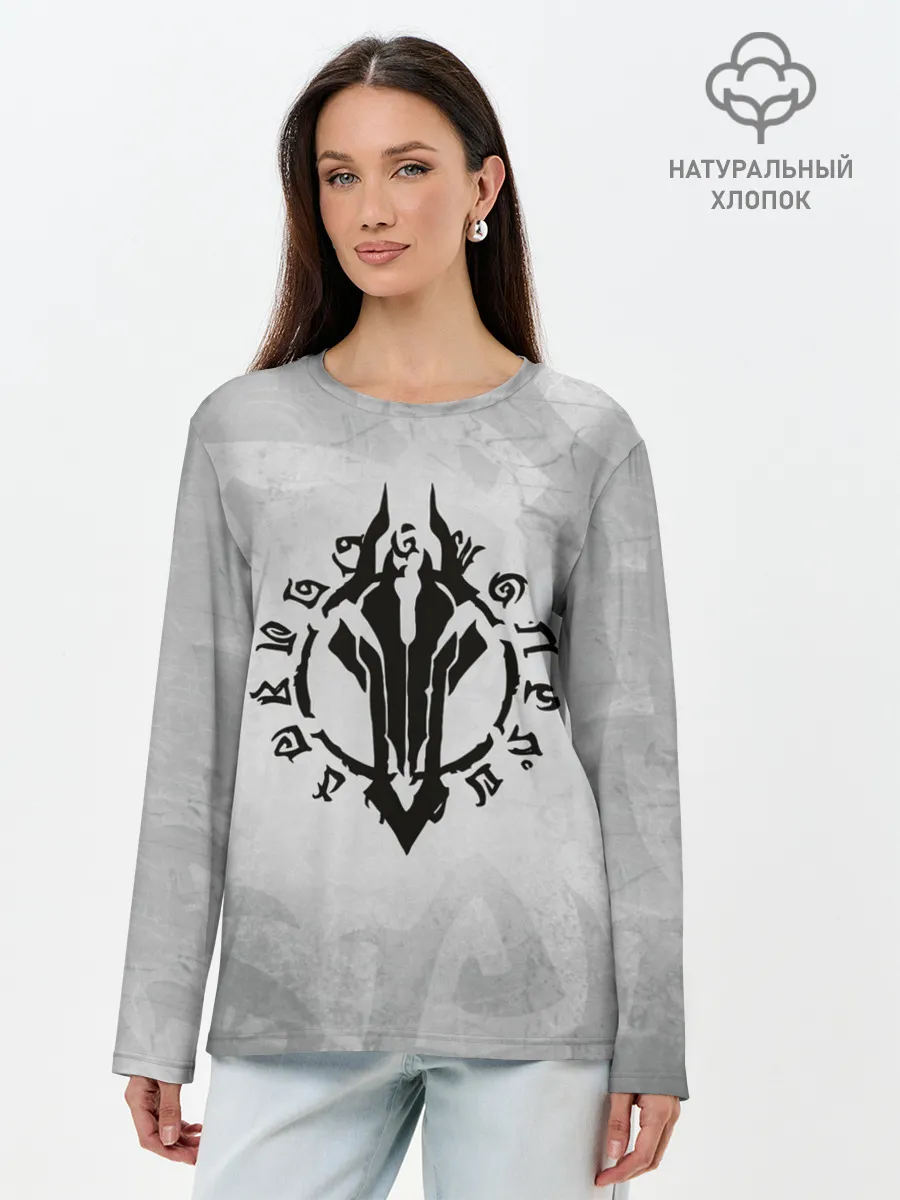 Лонгслив женский. Хлопок / Darksiders