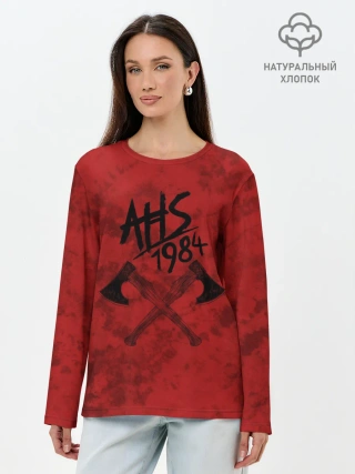 Лонгслив женский. Хлопок / American Horror Story