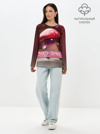 Лонгслив женский. Хлопок / Battle For Neighborville