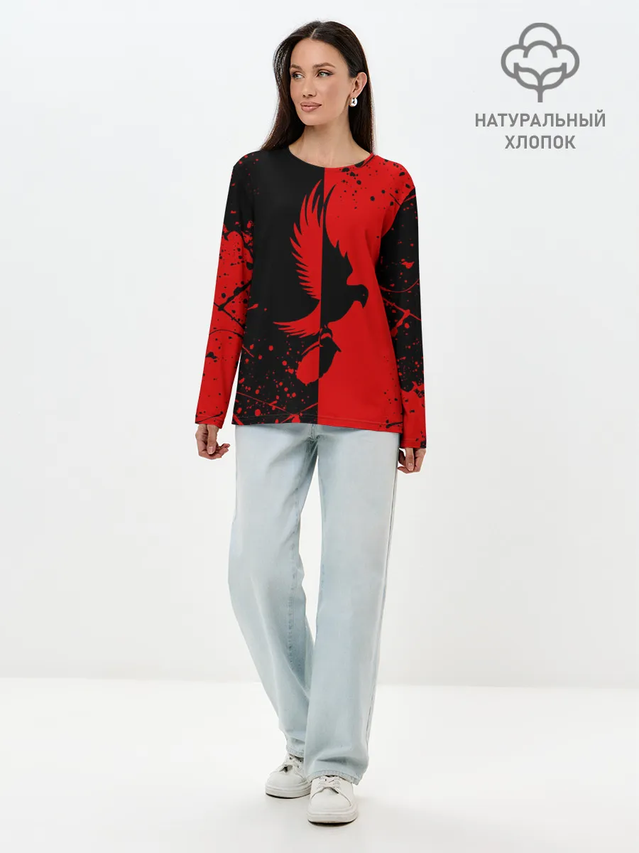 Лонгслив женский. Хлопок / HOLLYWOOD UNDEAD