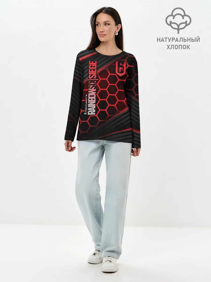 Лонгслив женский. Хлопок / Rainbow Six Siege