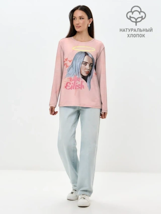 Лонгслив женский. Хлопок / BILLIE EILISH