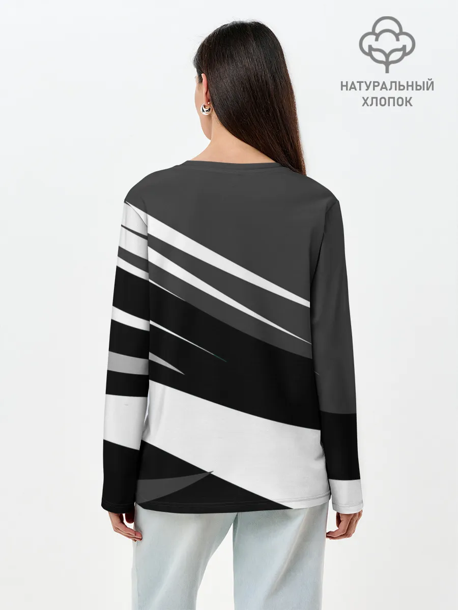 Лонгслив женский. Хлопок / Juventus