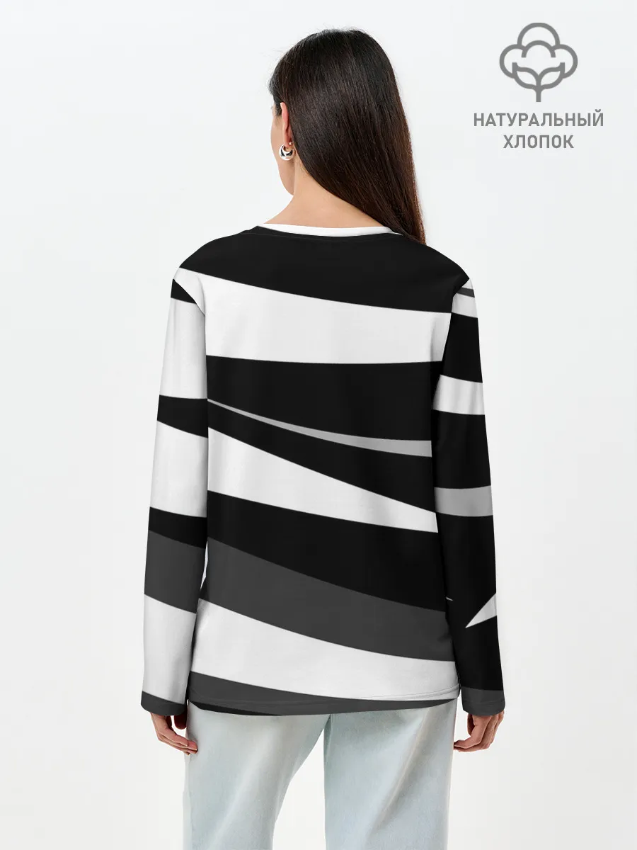 Лонгслив женский. Хлопок / Juventus