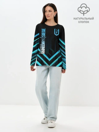 Лонгслив женский. Хлопок / Rainbow Six Siege