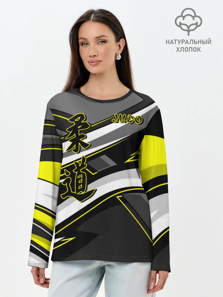 Лонгслив женский. Хлопок / Judo