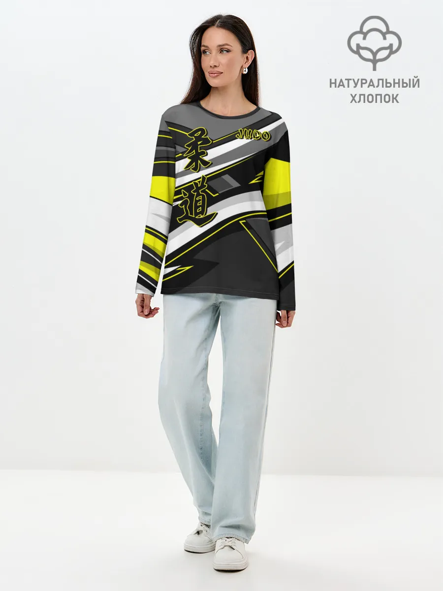 Лонгслив женский. Хлопок / Judo