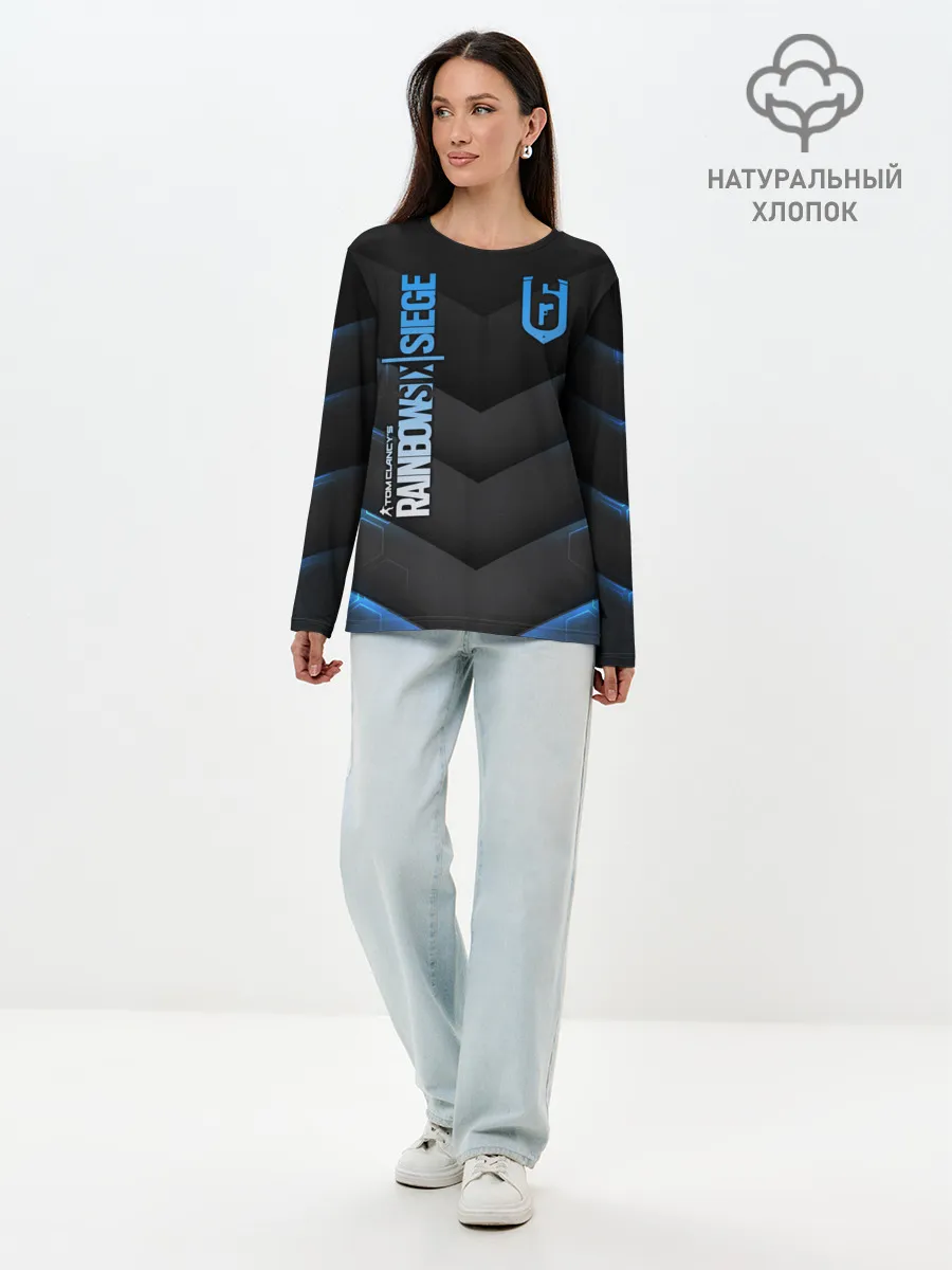 Лонгслив женский. Хлопок / Rainbow Six Siege